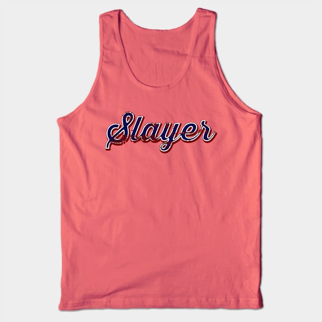 Slayer Tank Top by Notebelow